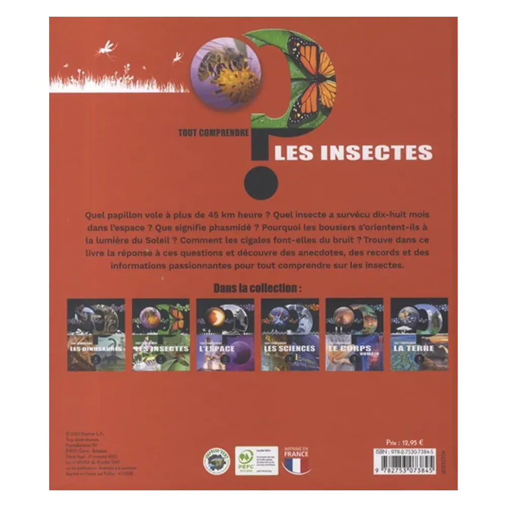 Piccolia Livre Tout Comprendre - Les Insectes