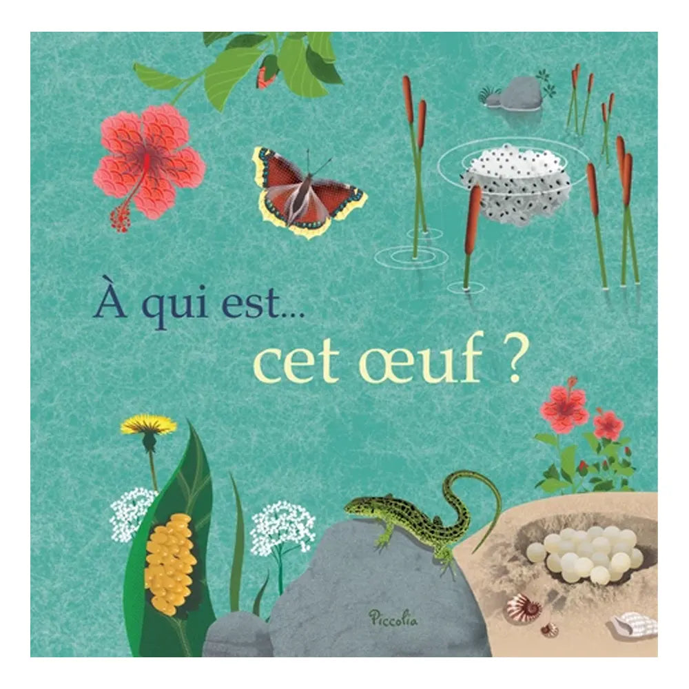 Piccolia Livre À Qui est cet Œuf ? - Animaux