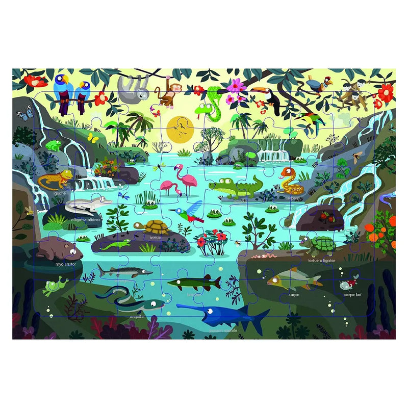 Piccolia Puzzle La Mangrove 48 Pièces - 4A+