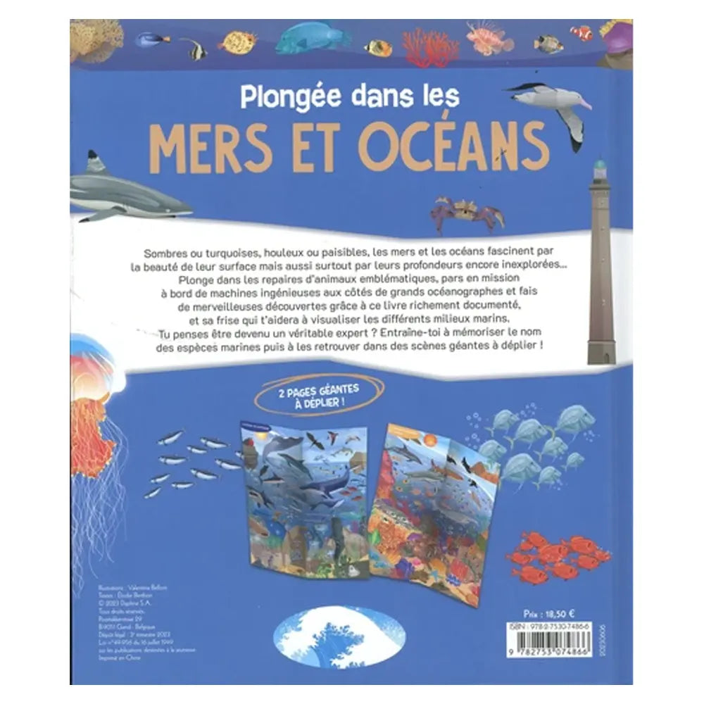 Piccolia Livre Plongée dans les Mers et les Océans