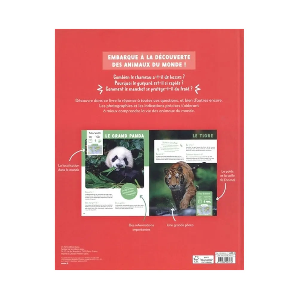 Auzou Eveil Mon Premier Doc - Mon Très Grand Animalier