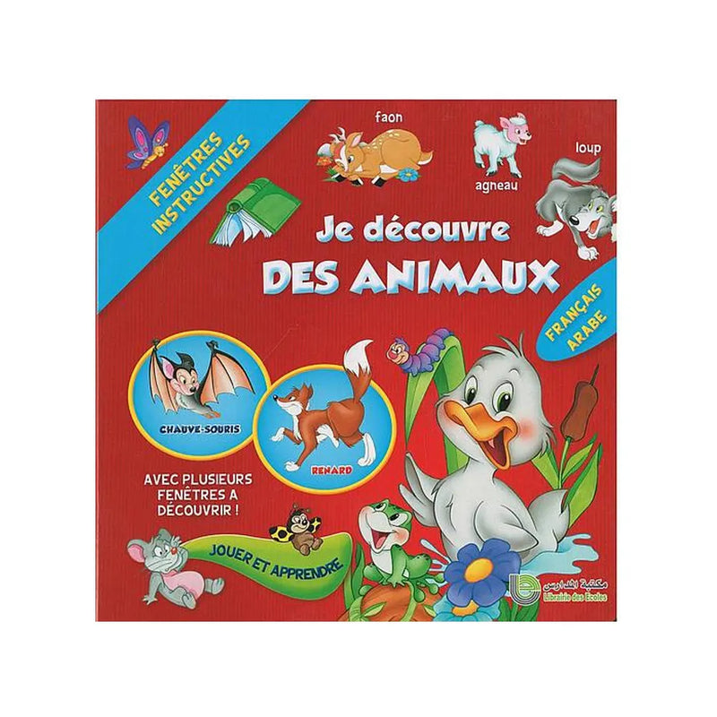I Discover Animals - Arabic French