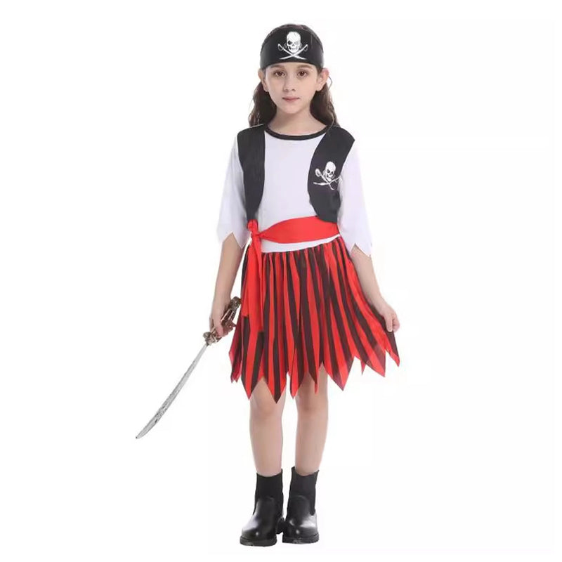Pirate Girl Costume "Captain of the Seven Seas"