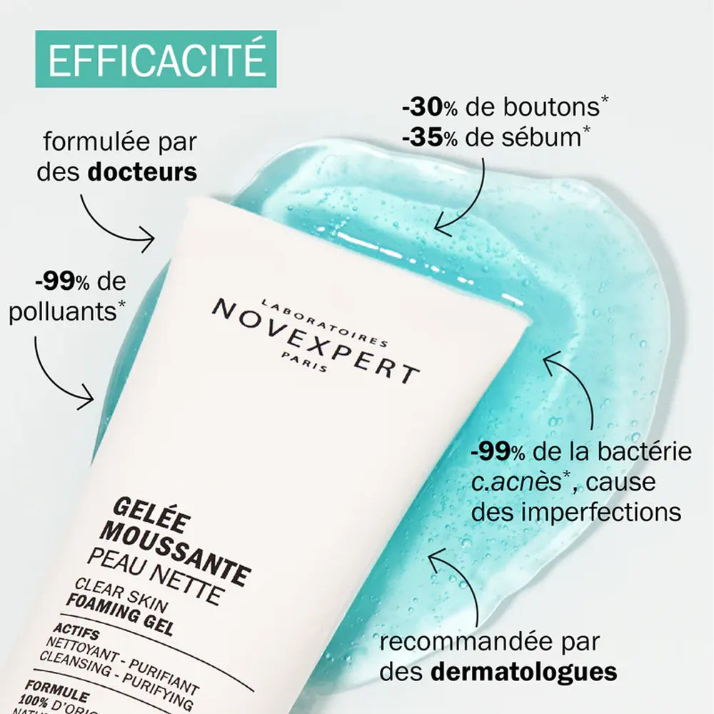 Novexpert Trio-Zinc Gelée Moussante Peau Nette - 150G