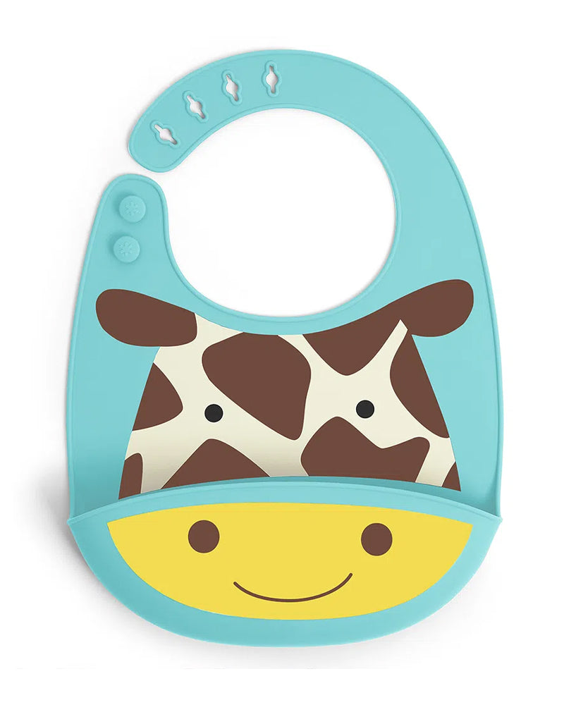 Skip Hop Bavoir Silicone Zoo - Girafe