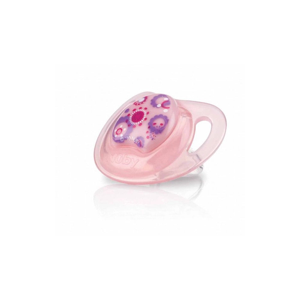 Sucette Nûby en Silicone Comfort - Rose