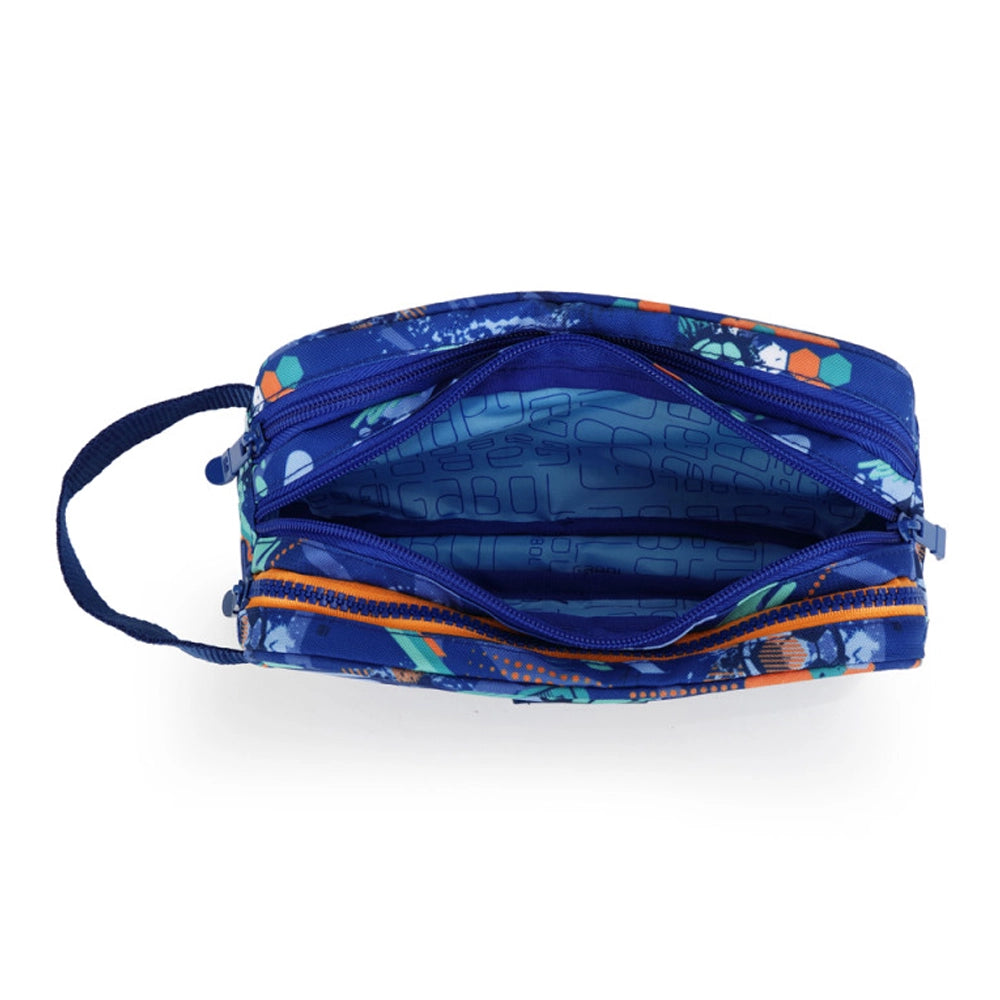 Gabol Trousse Triple CREW avec Poignée - Bleu