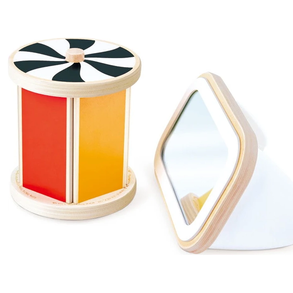 Hape Rotating Drum with Mirror 3-18M