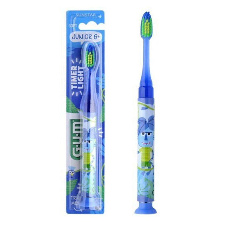 Cepillo de dientes G.U.M Timer Light - Azul - 6A+