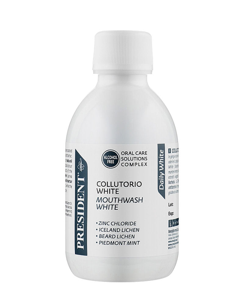Enjuague bucal President Daily White - 200 ml