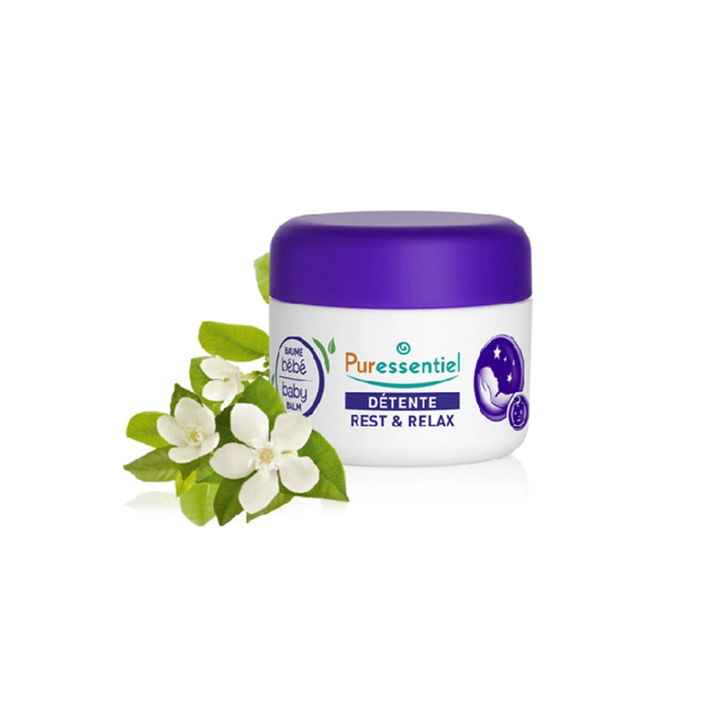 Puressentiel Sueño y Relajación Bálsamo de Masaje Calmante Bebé - 30ml