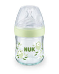 Biberón Nature Sens Vidrio 120ml NUK - Verde