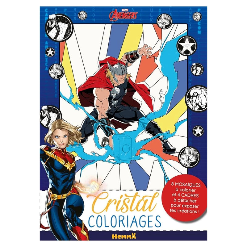 Marvel Avengers - Coloreables de cristal