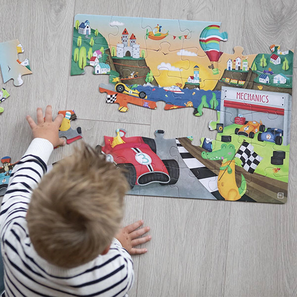 Eurekakids Puzzle de Course 36 Pièces 4A+