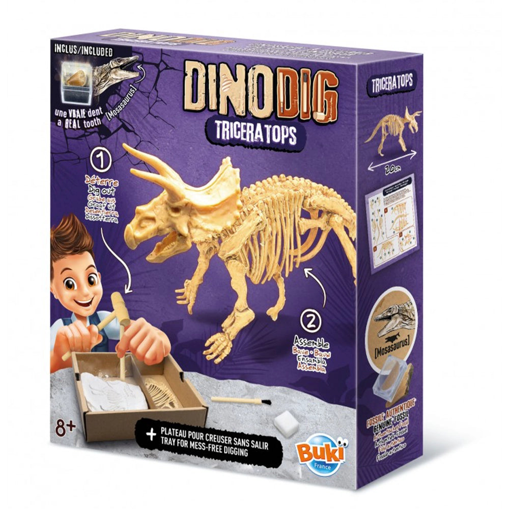 Buki Dino Dig Triceratops 8Y+