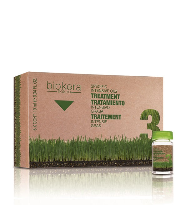BIOKERA NATURE TRATAMIENTO INTENSIVO ANTIGRASO 6AMP 10ML