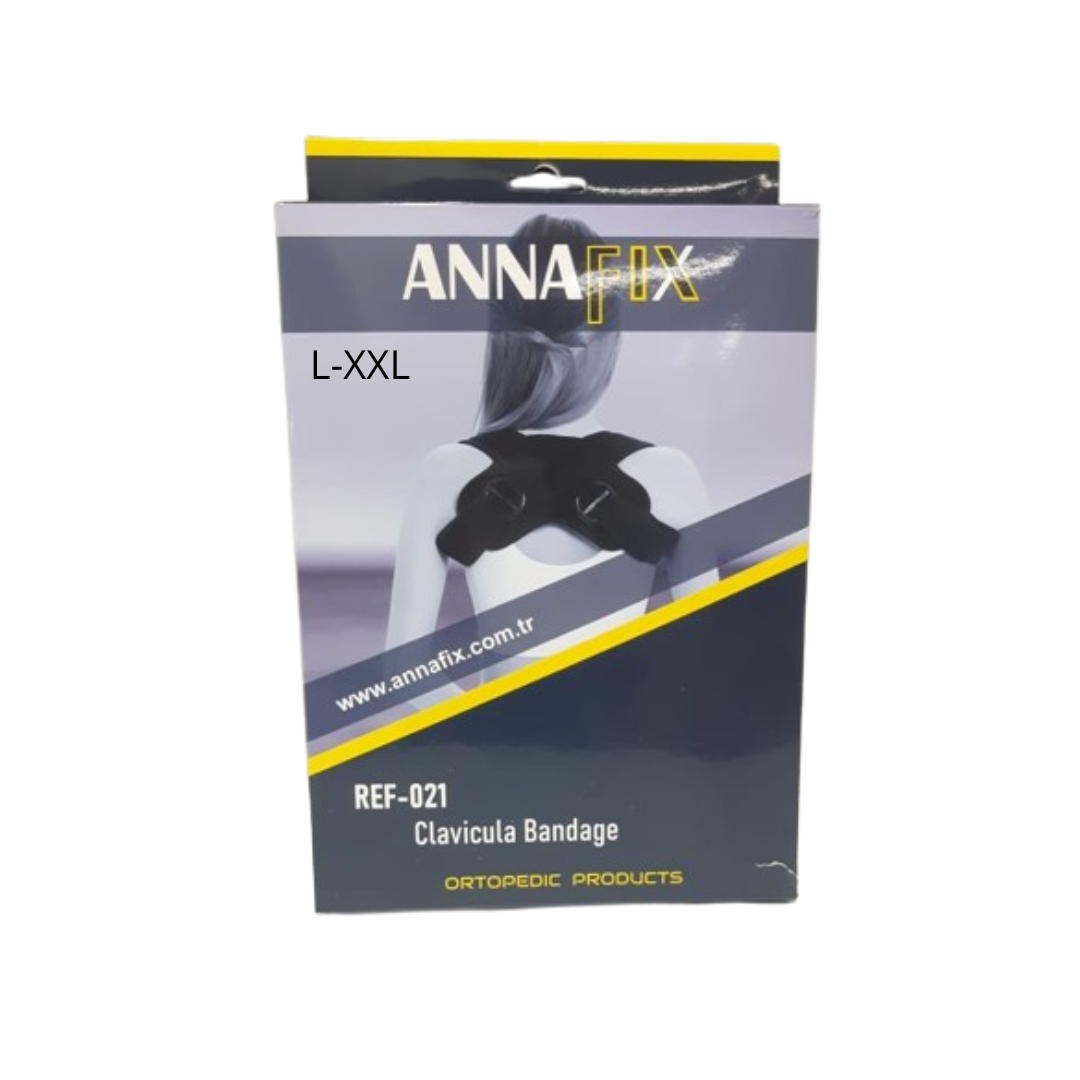 Bandage clavicule en anneaux ANNAFIX taille 2 L-XXL REF-021