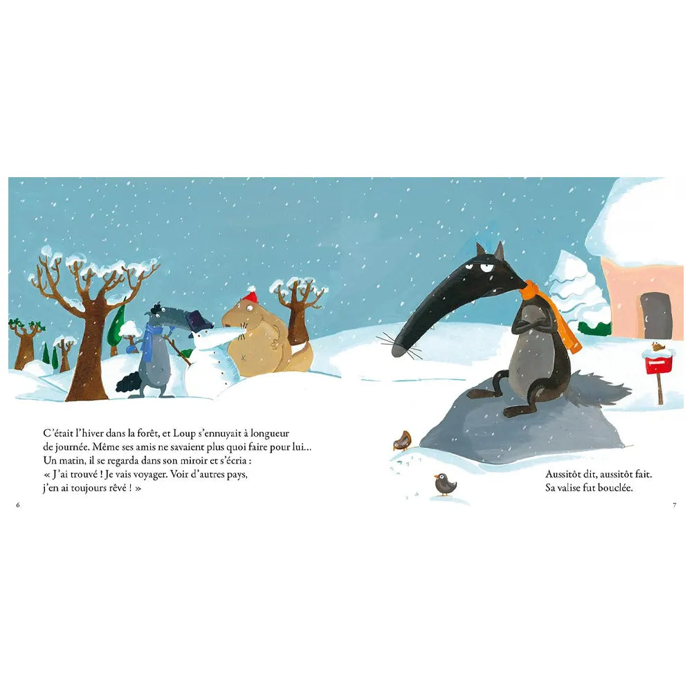 Auzou Coffret Loup - Les Voyages Extraordinaires de Loup