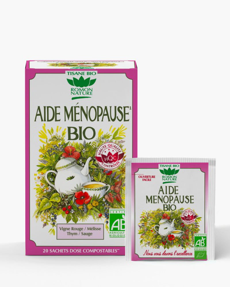 Romon Nature Tisane Aide Ménoupause Bio - 20 sachets