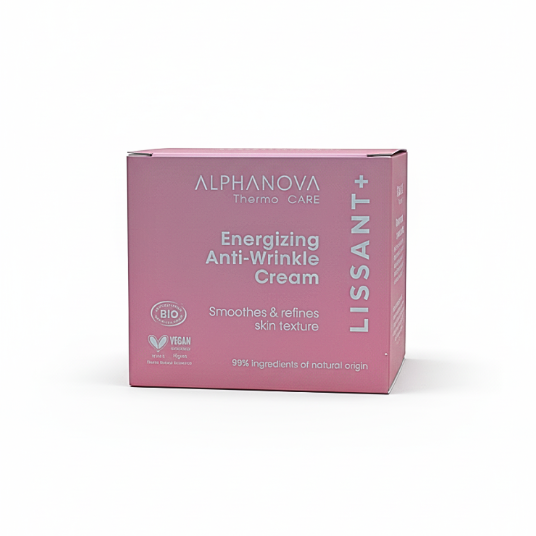 Alphanova Lissant+ Crème Anti-Rides Énergisante 50 ml – pot