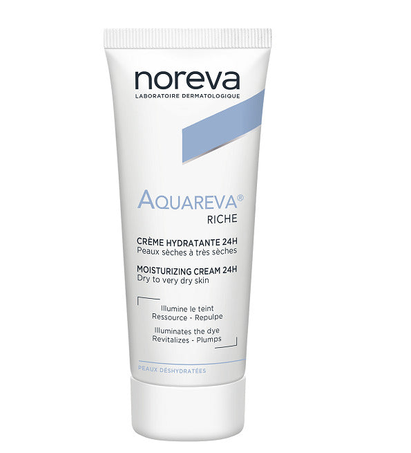 NOREVA AQUAREVA RICA CREMA HIDRATANTE 24H 40 ml