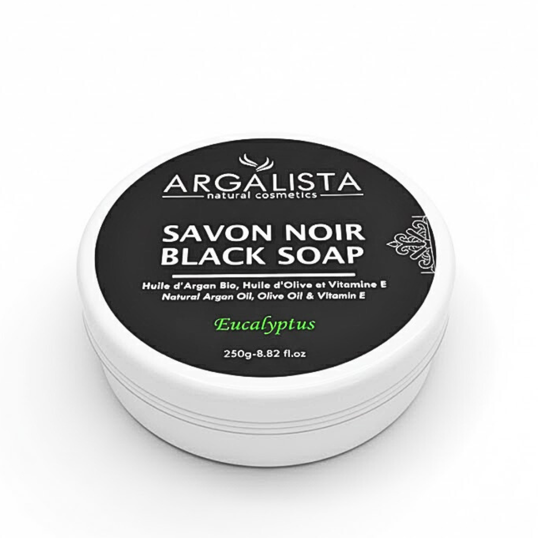 Argalista Jabón Negro Eucalipto 250g
