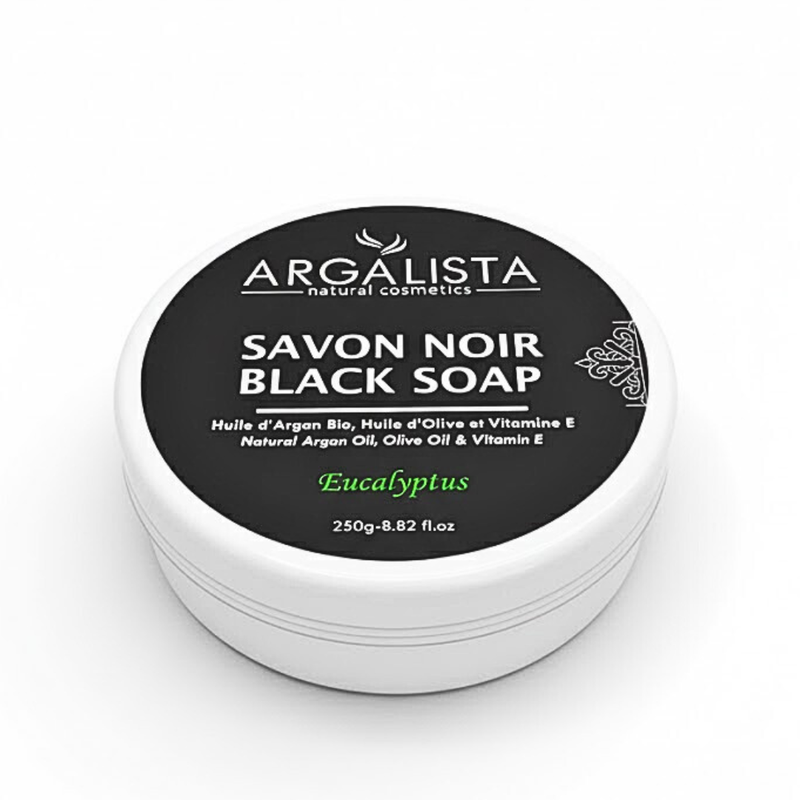 Argalista Eucalyptus Black Soap 250g