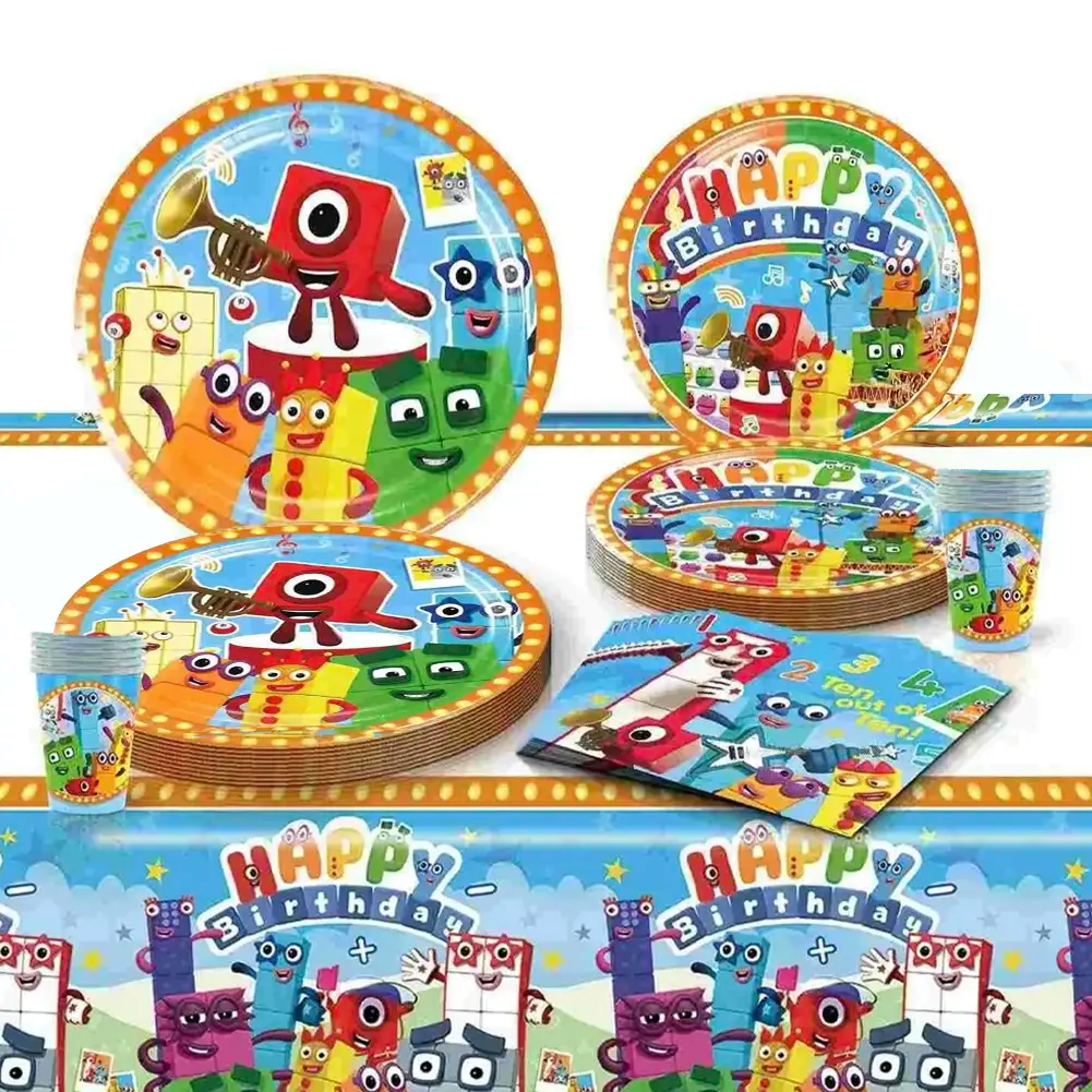 Pack Anniversaire 51 Pièces-  Numberblocks 