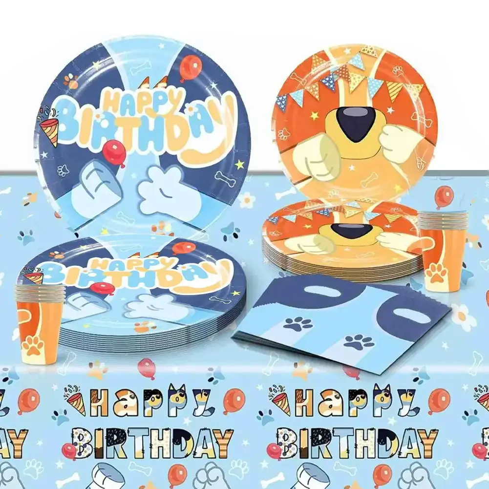 Pack Anniversaire 51 Pièces- Bluey