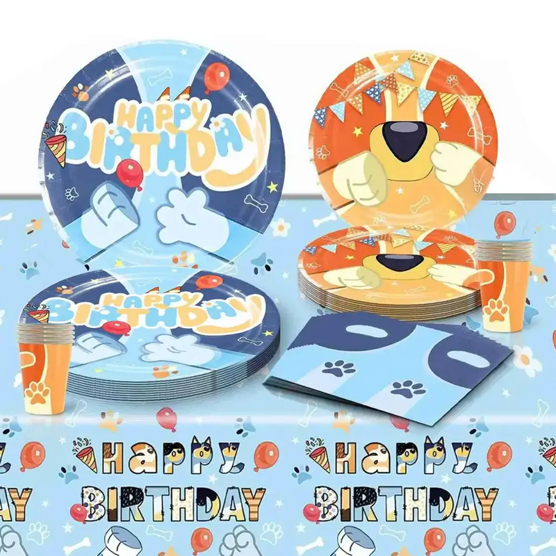 51 Piece Birthday Pack - Bluey
