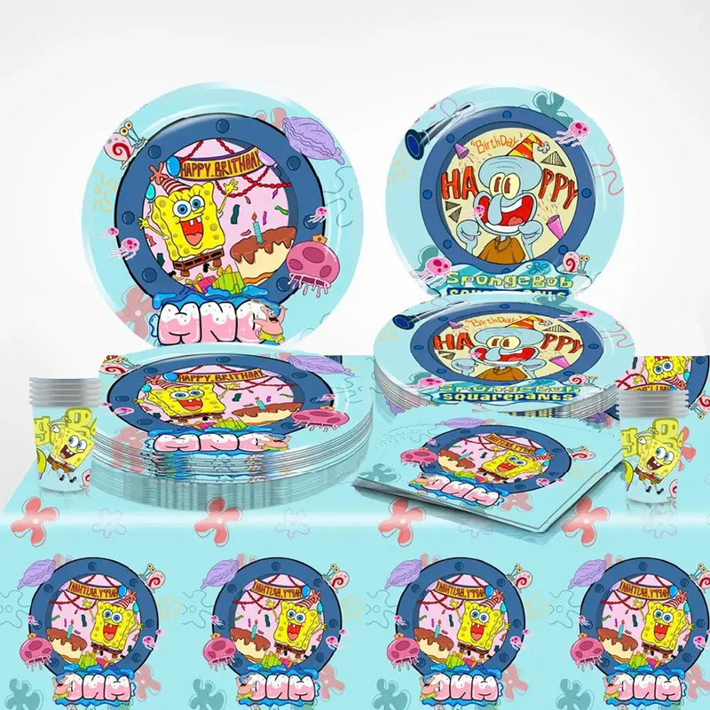 51 Piece Birthday Pack - SpongeBob