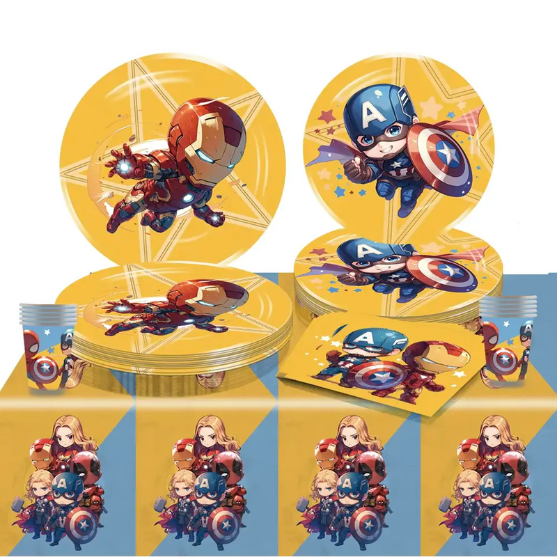 51 Piece Birthday Pack – Marvel