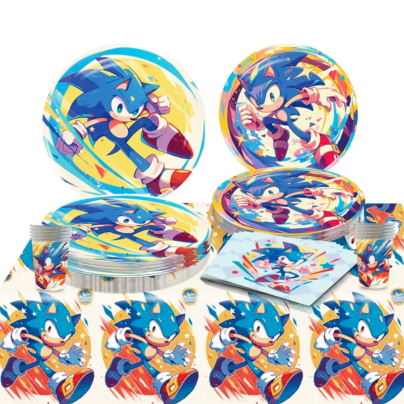 51 Piece Birthday Pack – Sonic
