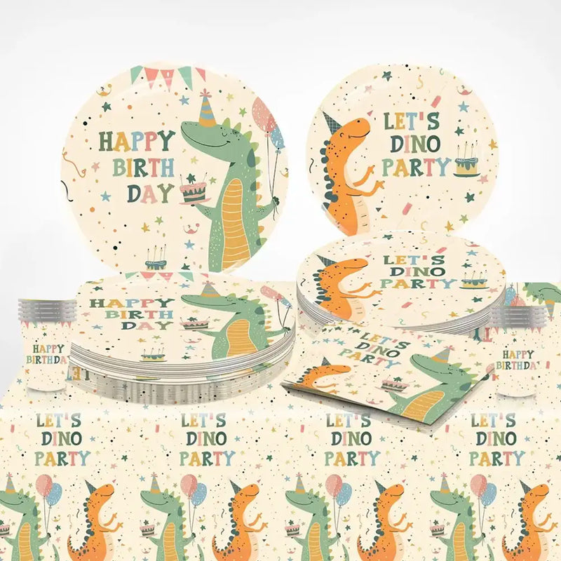 51 Piece Birthday Pack – Dinosaur