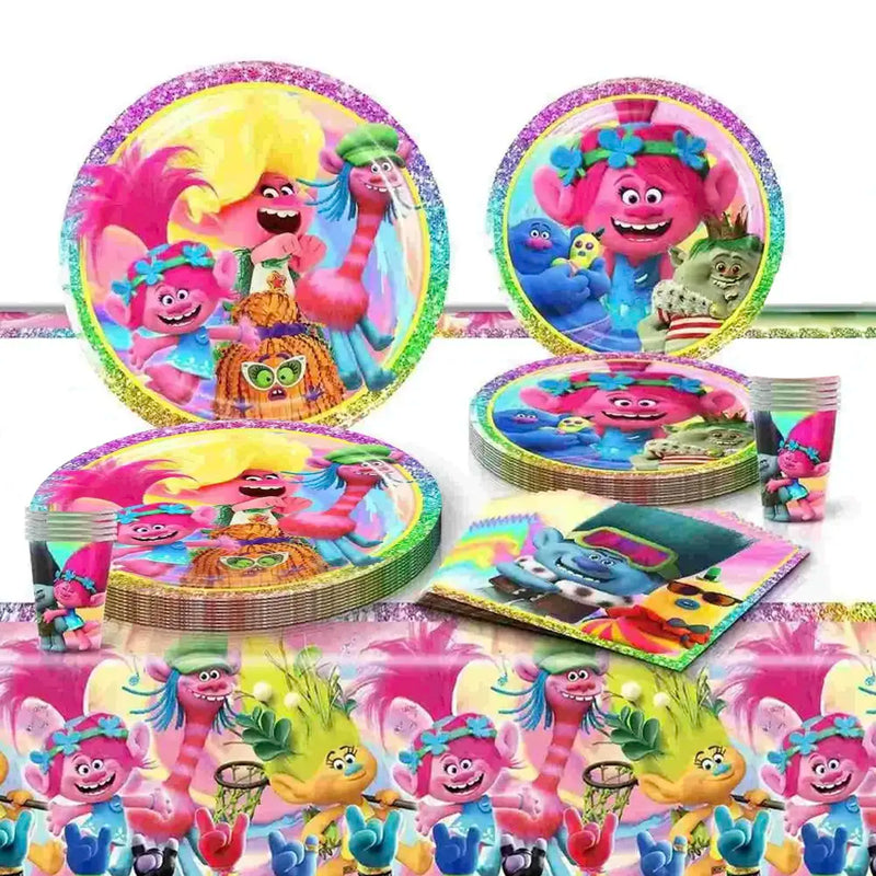 51 Piece Birthday Pack - Trolls