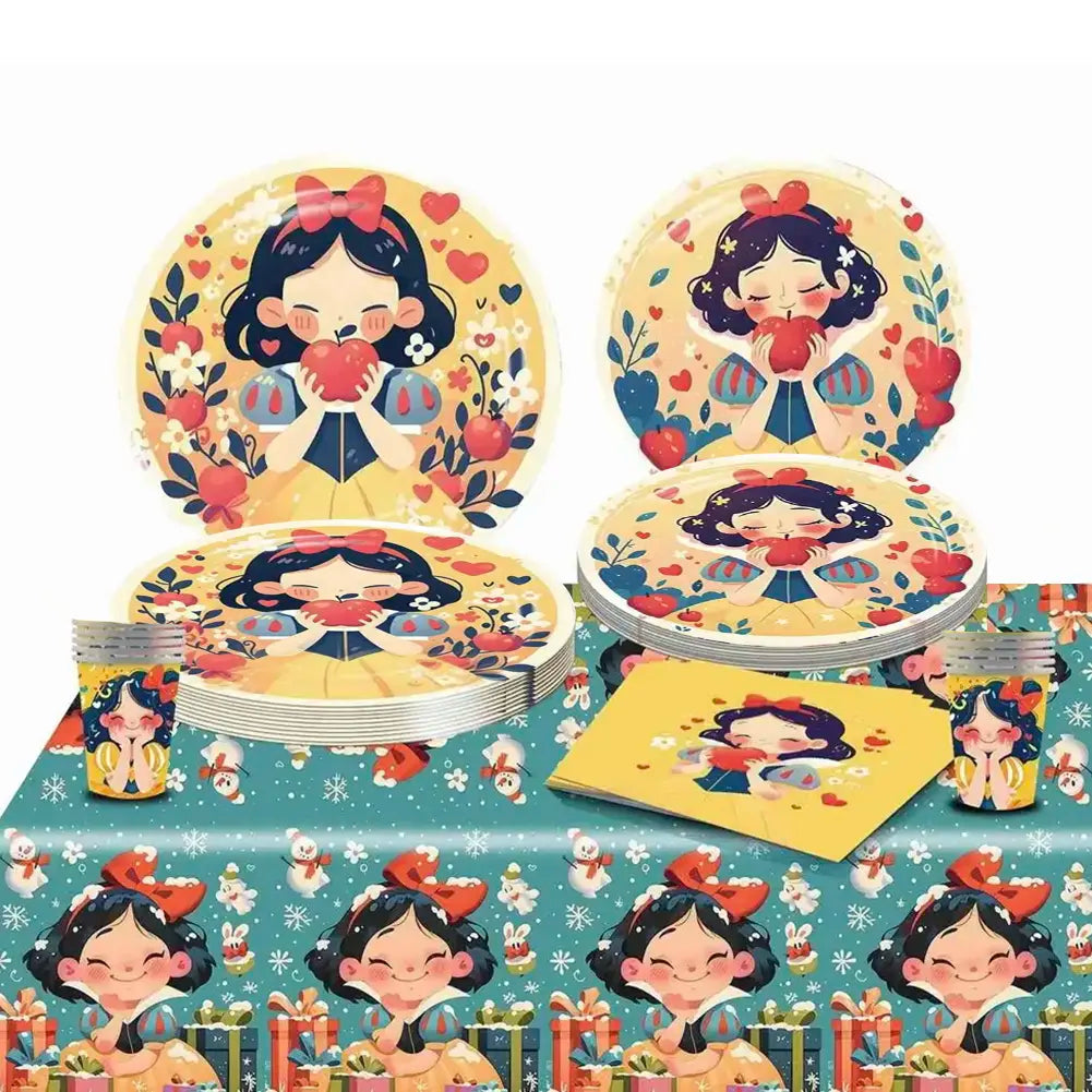 Pack Anniversaire 51 Pièces - Blanche Neige
