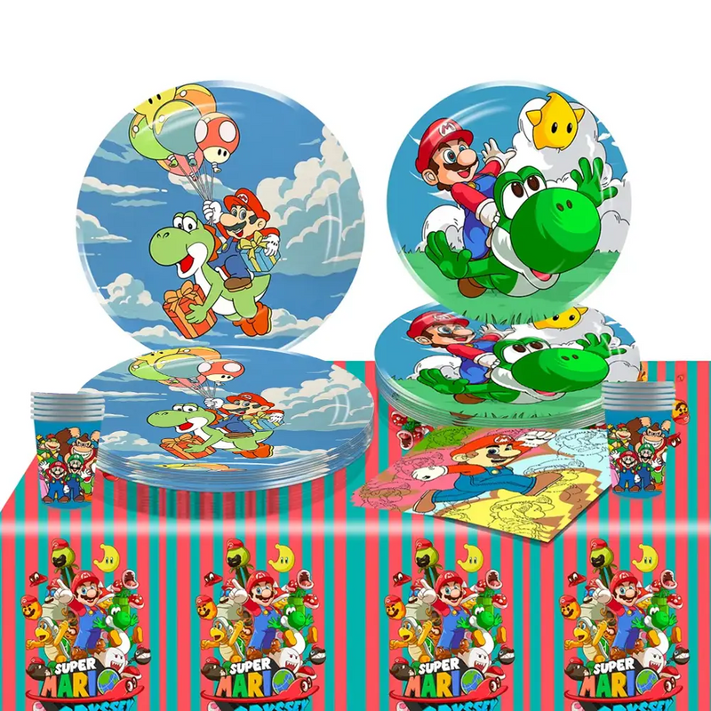 51 Piece Birthday Pack – Super Mario