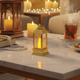 Mini Lanterne LED Décorative avec Fausse Bougie – 9cm