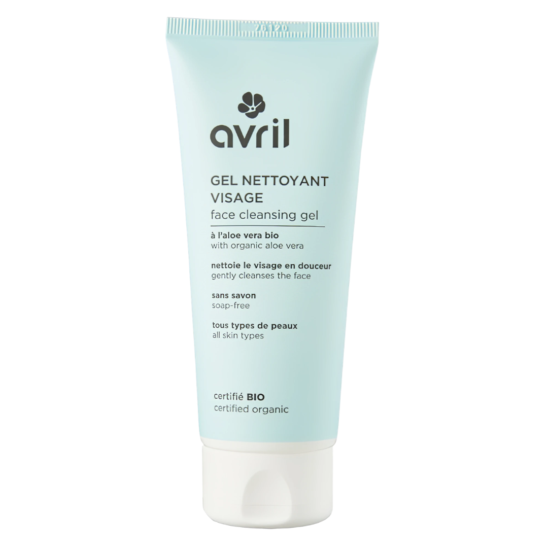 Avril gel nettoyant visage aloe vera bio 100 ml – tube