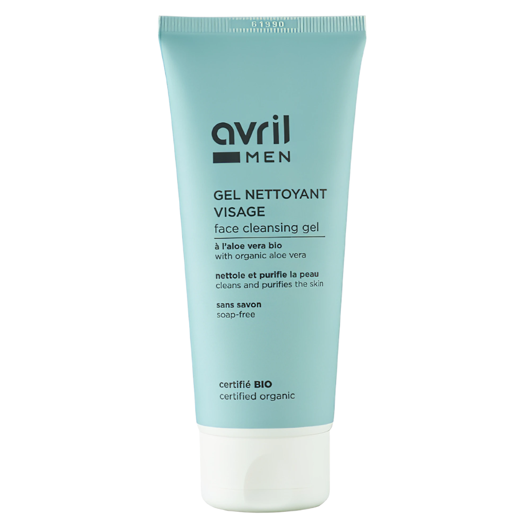 Avril gel nettoyant visage homme bio 100 ml – tube