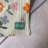 Babymat Couverture Mi-Saison 100x80cm - Marguerite