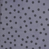 Bambidou Tablier d'allaitement en Gaze de coton - Gris à pois