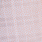Bambidou Tablier d'allaitement en Gaze - À pois orange