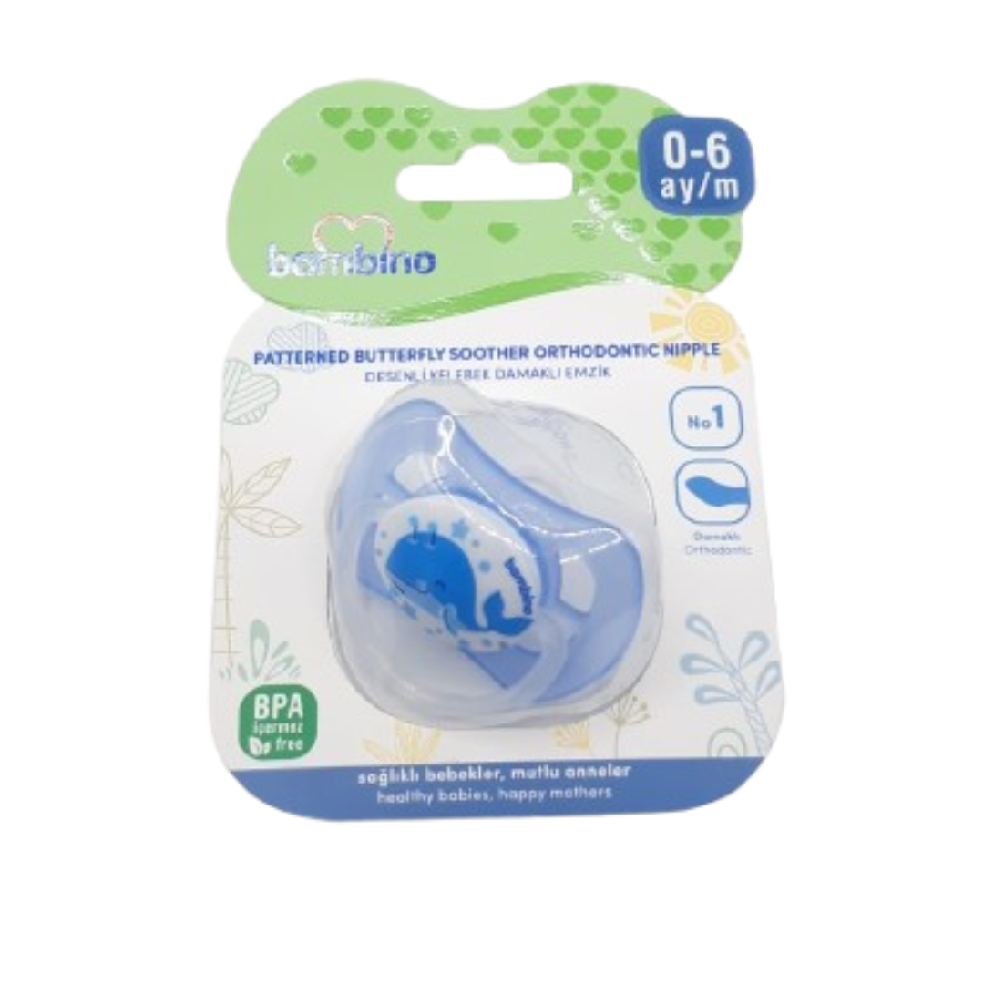 Bambino sucette orthodontique 0-6 mois réf. P2497