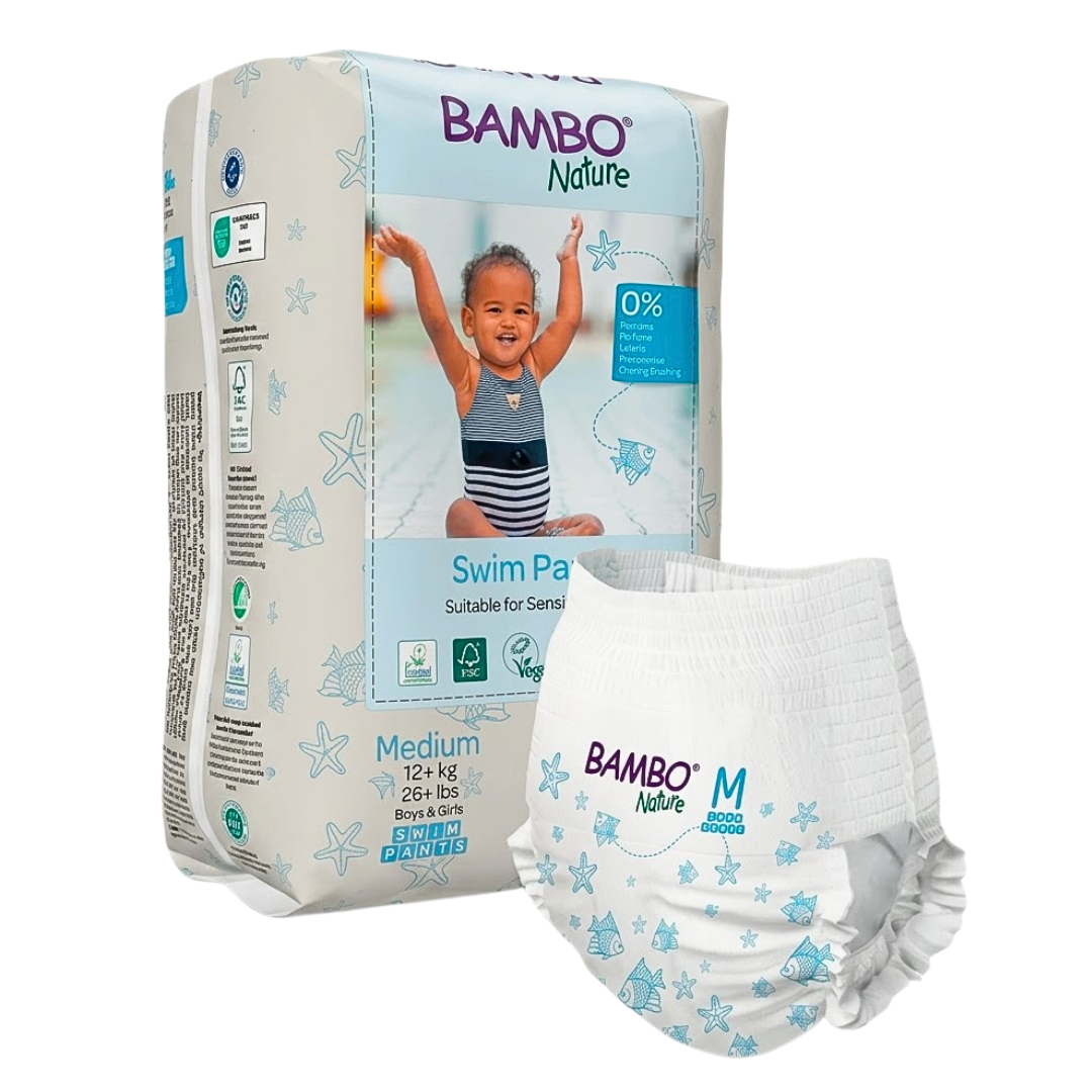 Bambo Nature Swim Pants couches de bain taille M +12 kg – paquet de 12