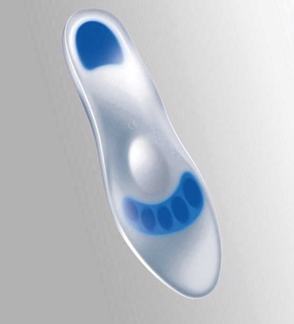 Semelles en gel de silicone Berger ComfortLife ST BG-701, taille Medium