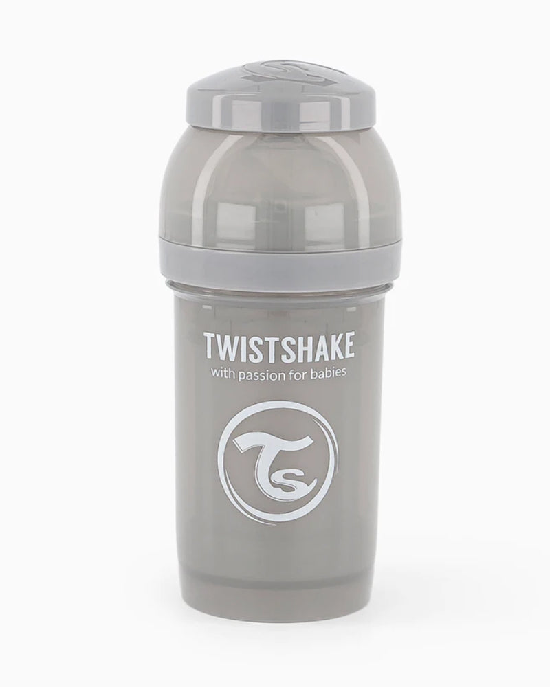 Offer: 1 Twistshake Anti-Colic Bottle 180ml - Grey = 2 Free!