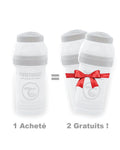 Offer: 1 Twistshake Anti-Colic Bottle 180ml - White = 2 Free!
