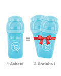 Offer: 1 Twistshake Anti-Colic Bottle 180ml - Blue = 2 Free!