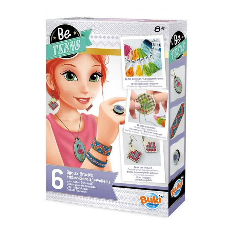 Buki Embroidered Jewelry Creative Kit 8A+